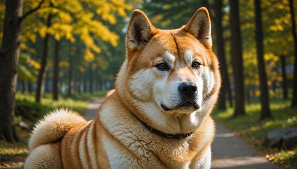 L'akita inu : un compagnon fidèle et protecteur